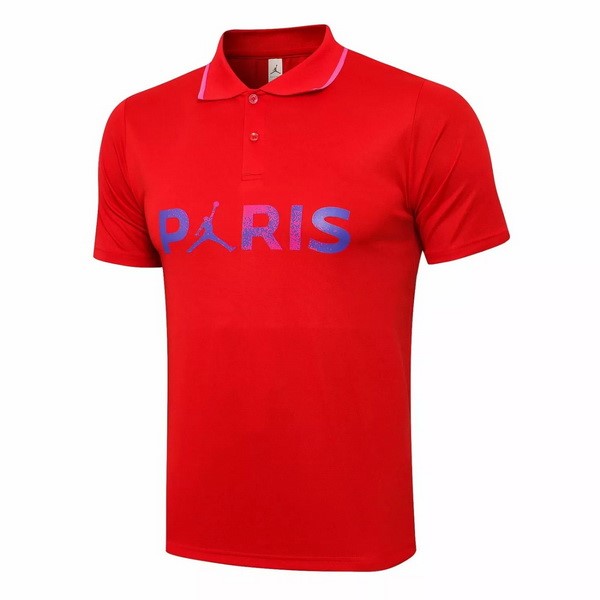 Polo Paris Saint Germain 2021 2022 Rojo Purpura